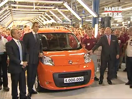 4 milyonuncu Tofaş!