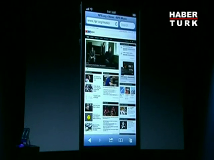İşte iPhone 5!