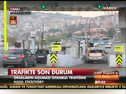 Boğaziçi köprüsünde HGS başladı!