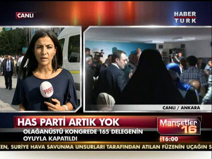HAS Parti artık yok!