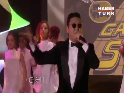 Ellen DeGeneres'ta Gangnam Style!