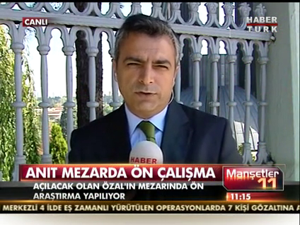 Anıt Mezar'da ön çalışma!