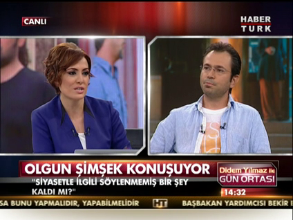 Olgun Şimşek, Habertürk'te! 2