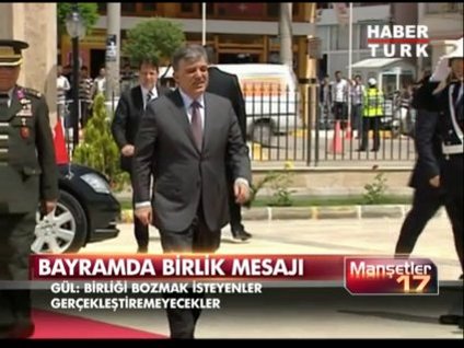 Siyasilerin bayram mesajı!