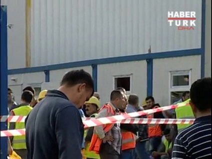 Şantiyede dehşet!