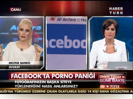 Facebookta porno paniği!