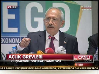 Kılıçdaroğlu'ndan açlık grevi açıklaması!