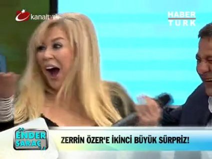 Zerrin Özer çığlığı bastı!