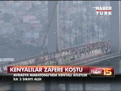 Maraton'un galibi Kenyalılar!