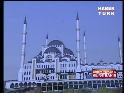 Çamlıca Camii ilk kez Habertürk TV'de!