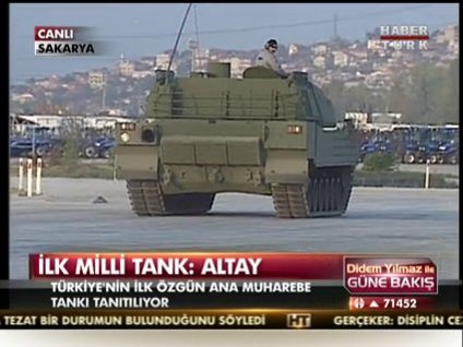 İlk milli tank "Altay"