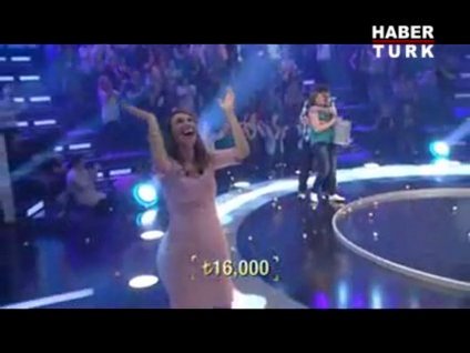 Sevinç çığlıkları attı!