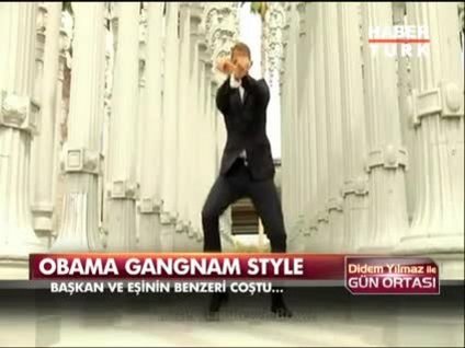Obama'dan Gangnam Style!