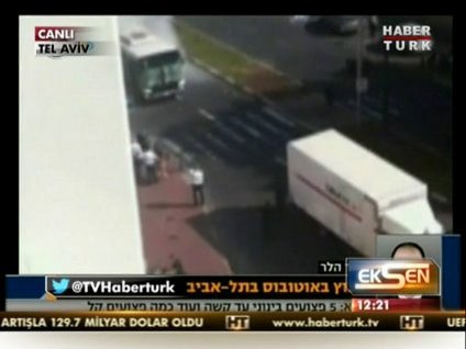 Tel Aviv'de saldırı!