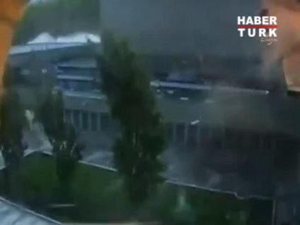 Dünyayı sarsan terör eyleminin görüntüleri!