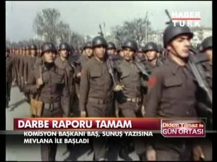 Darbe raporuna nokta!