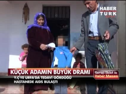 HIV virüsü hastanede bulaşmış!