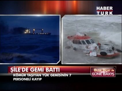 Sürüklenen geminin o anları!