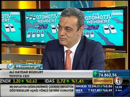 Toyota CEO'su Bloomberg HT'de!