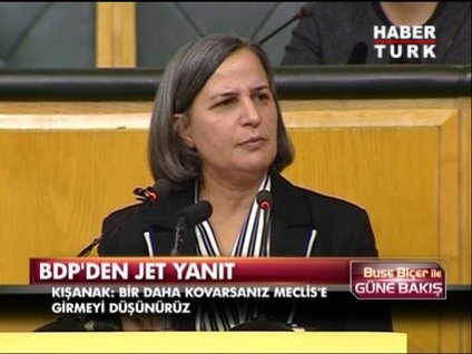 "Kovarsanız meclise girmeyi düşünürüz!"
