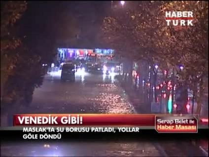 Maslak Venedik oldu