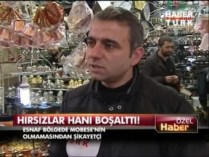 Koskoca hanı boşalttılar