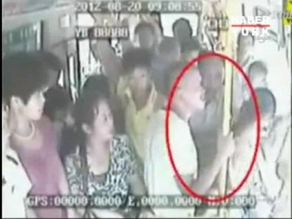 Çin'de otobüs sapığına 10 yıl ceza!