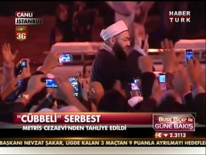 Cübbeli Ahmet, cezaevinden çıktı!