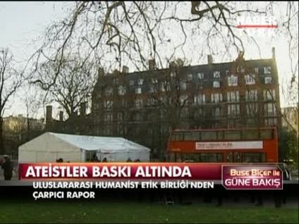 Ateistlerin işi  zor