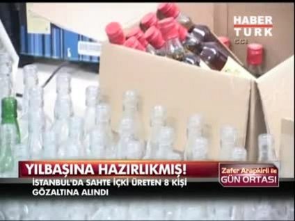 Sahte içki baskını