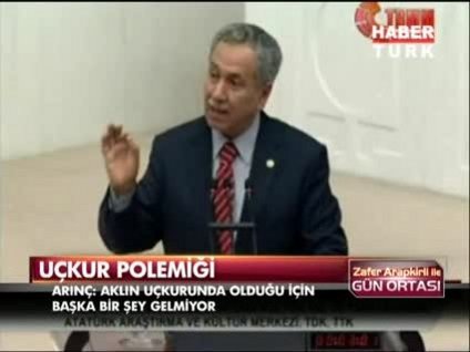 Mecliste "uçkur" polemiği