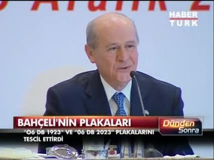 Bahçeli'nin 2023 çıkışı!