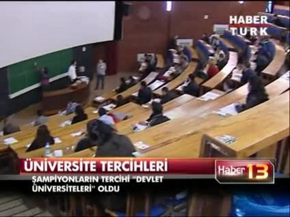 ÖSS şampiyonlarının tercihleri