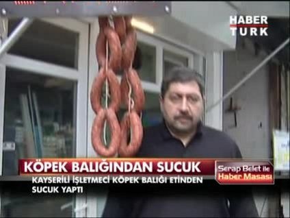 Köpekbalığından sucuk!