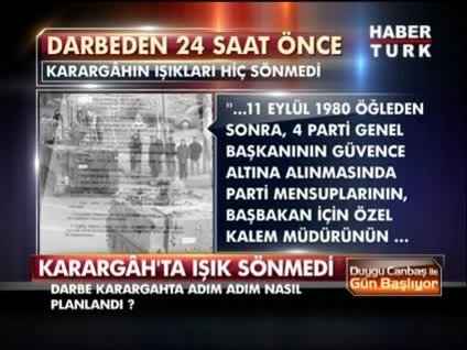 İşte karargâh belgeleriyle Türkiye'nin 11 Eylül'ü