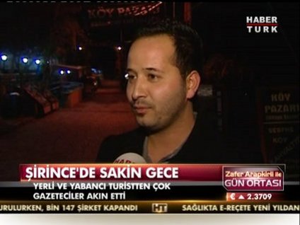 Şirince'de sakin gece!