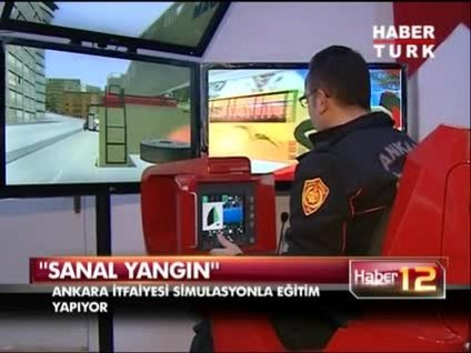 Yangın varmışçasına!