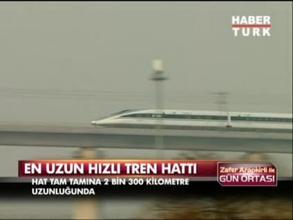 2 bin 300 km'lik hızlı tren hattı!