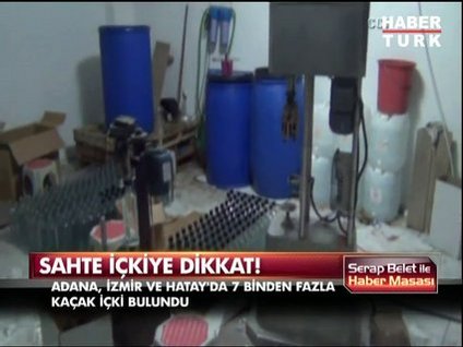 Sahte içki operasyonları tam gaz!