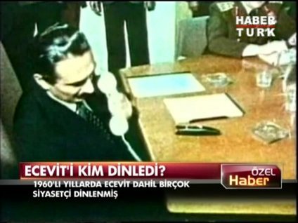 Ecevit'in telefon tapeleri!