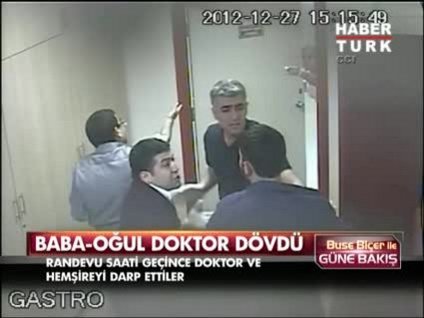 Yine doktora şiddet