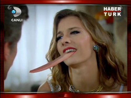 Tuba'nın dili olay oldu!