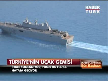 Uçak gemisi projesi hayata geçiyor