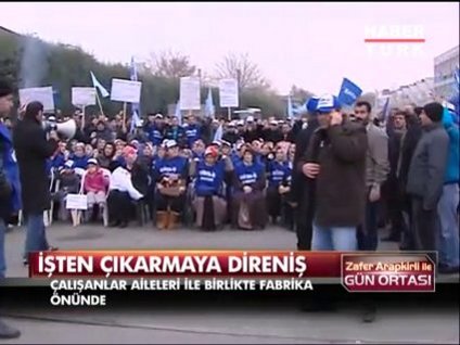 Şişecam işçileri işlerini geri istiyor!