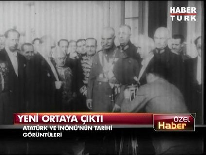 Hareketli görüntülerle Sultan Reşad, Vahideddin, Atatürk, İnönü, Menderes...