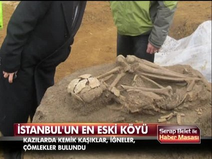 İstanbul'da 8500 yıllık yerleşim yeri