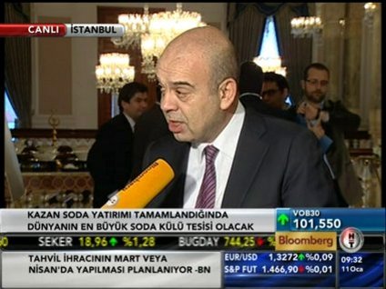 Kazan soda yatırım toplantısı başladı!