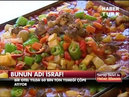 Türkiye'nin gıda israfı