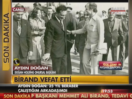 "Birand'ı kaybettim ızdırabım büyük"