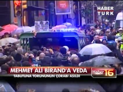 Birand sonsuz uykusunda